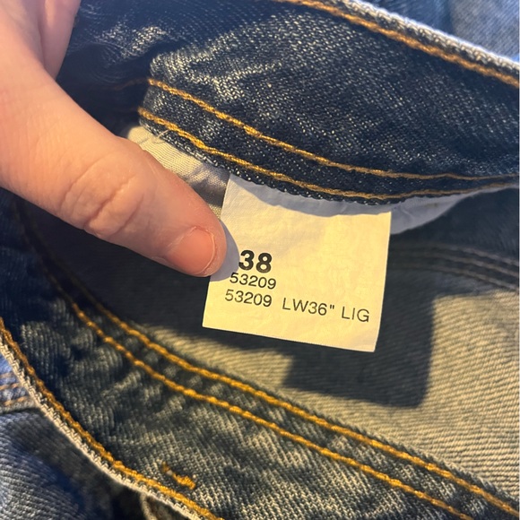 Rugged Wear RW Carpenter jeans men’s 38x36 blue Loose Fit straight NWT heavy - Picture 11 of 12